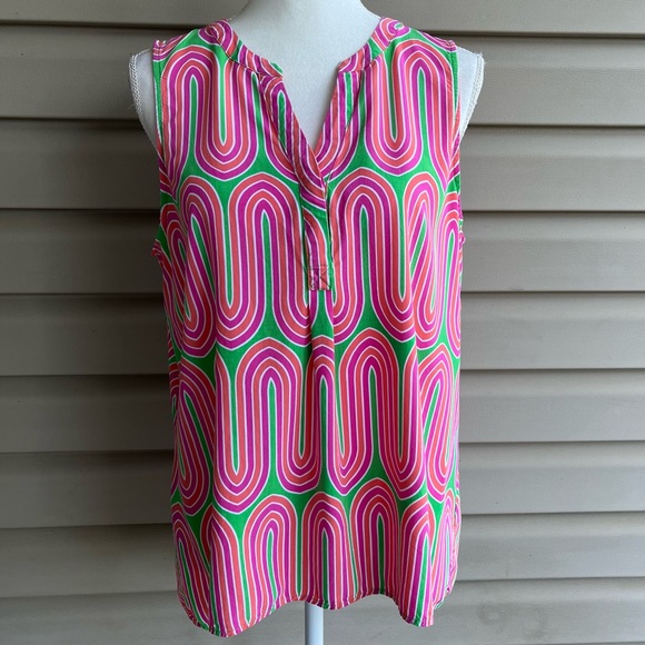 crown & ivy Tops - •Crown & Ivy• Sleeveless Popover Blouse - Size XL
